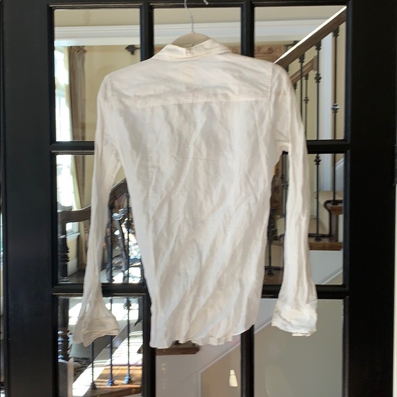 J Crew Crinkle Cotton Perfect Shirt - Picture 5 of 6